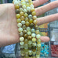 ----Loose beads 8mm Yellow opal.