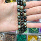 ----loose beads 8mm Golden mica