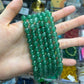 ----loose beads 8mm Green strawberry