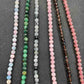 -----DIY 6mm faceted gemstone beads