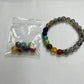 -----DIY 7 Charka gemstone beads-7pcs
