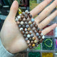 ----loose beads Russia agate. 8mm
